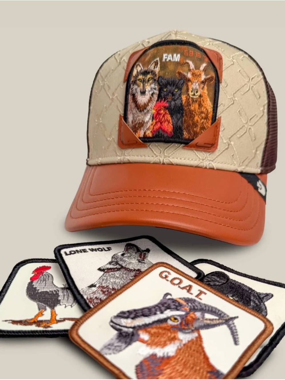 Goorin Bros. "IN THE CLERB" Trucker Hat.
Mesh SnapBack. NWT